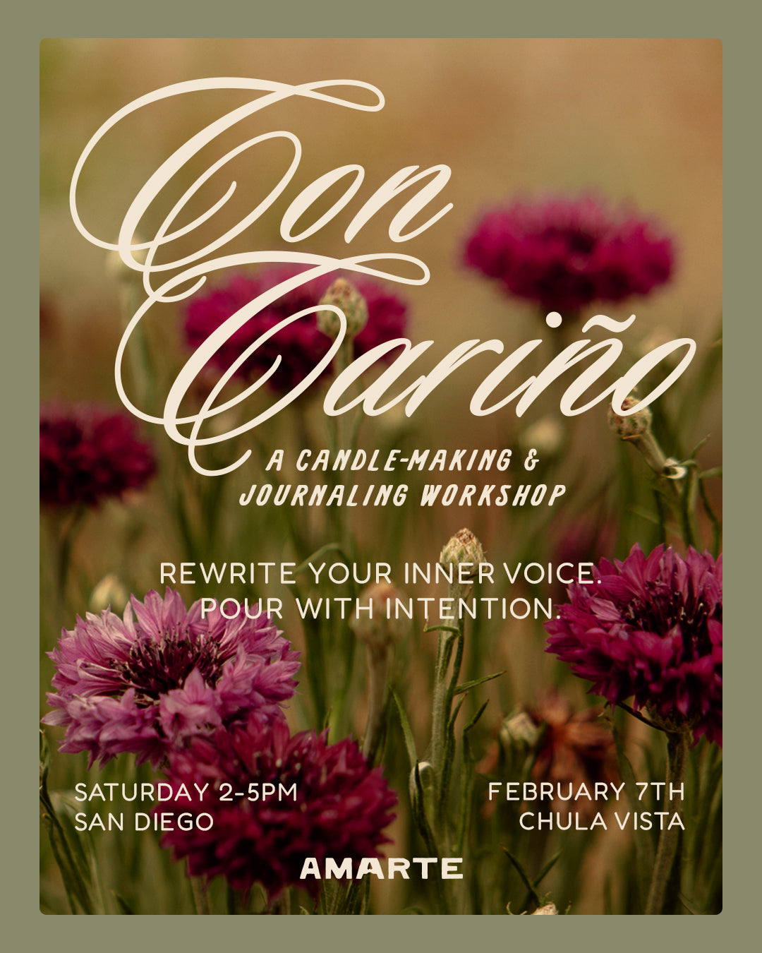 Con Cariño | A Candle-Making Workshop - Feb 7th