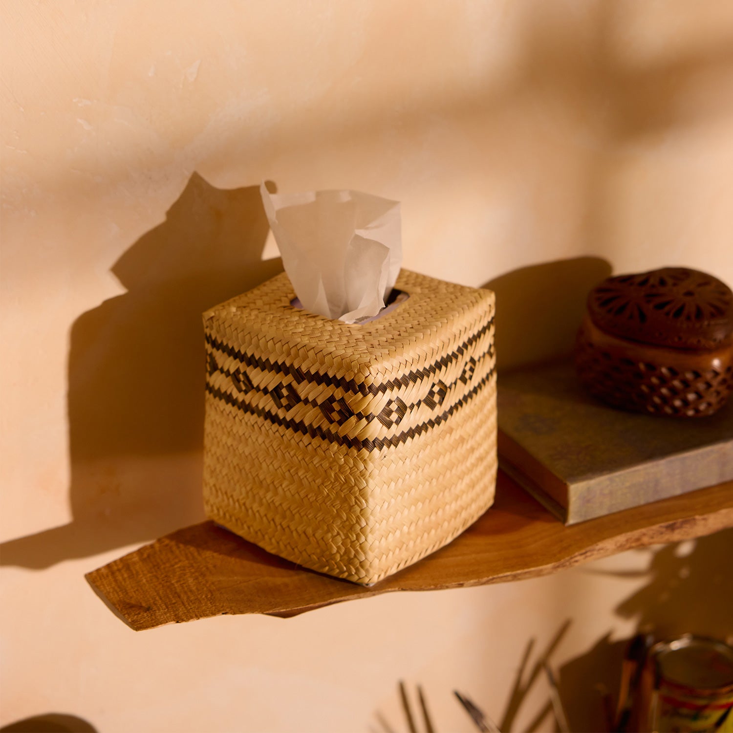 Chillona | Handwoven Tissue Box Sleeve