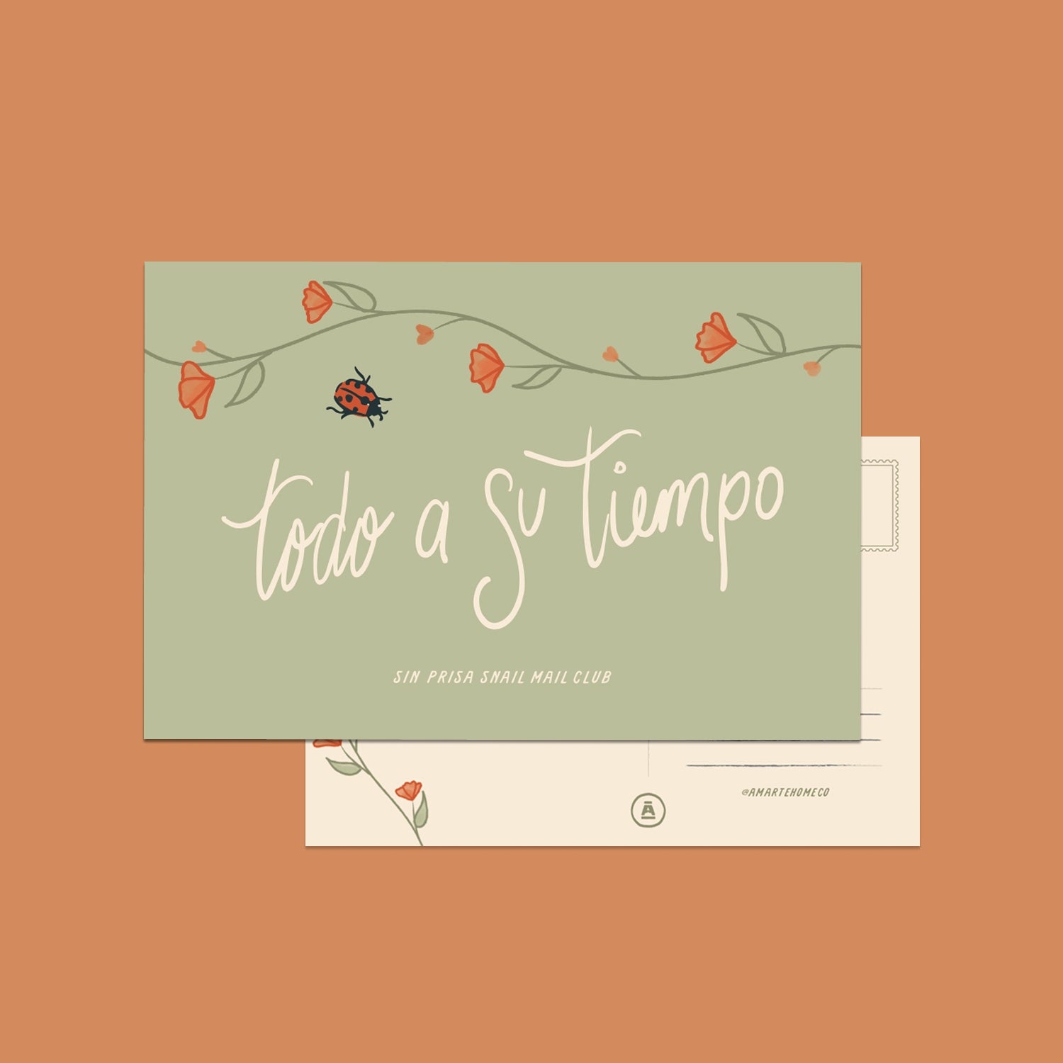 4x6 Postcard Todo A Su Tiempo (May Edition)