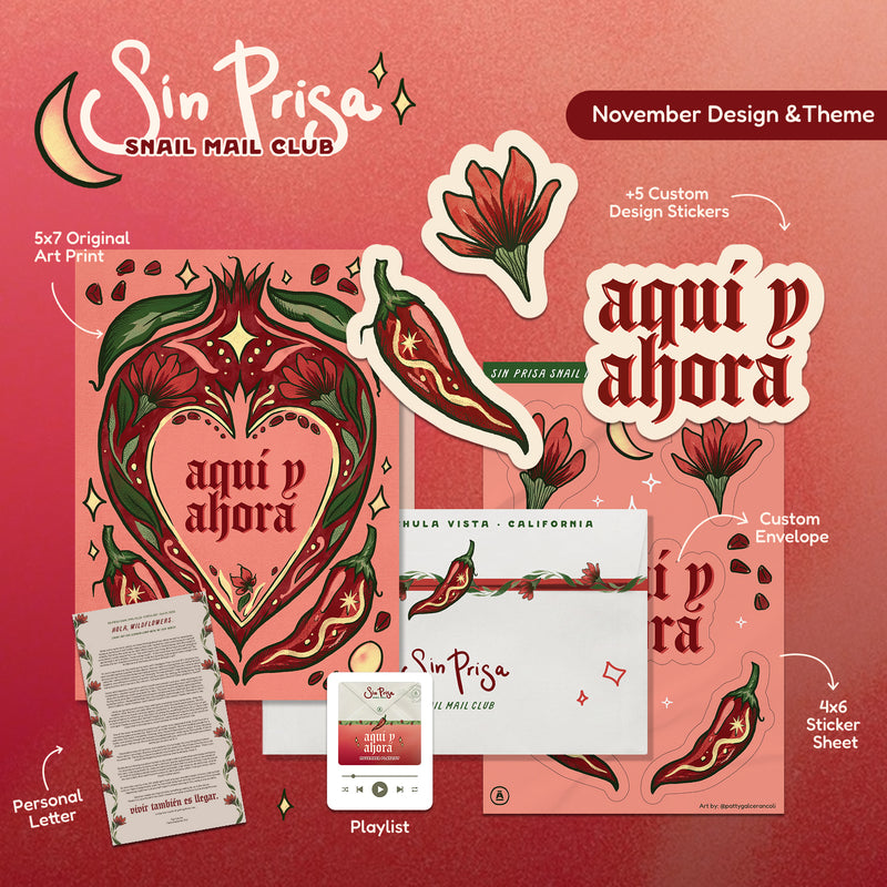 Sin Prisa - Monthly Snail Mail